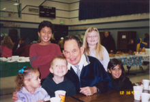 Kids dad read stories to